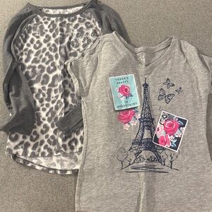 5/$15- Stylish Gray Kids Tops Set